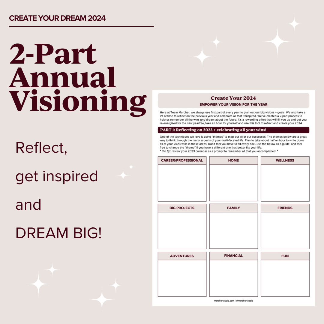 Make Your Dreams a Reality in 2024 With Our Goal Setting Tool Marcher(04)